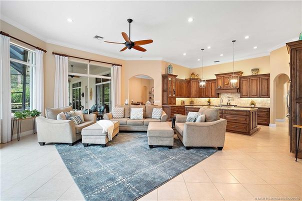 Interior, Kitchen, Living room, Pendant Lights, Recessed Lighting