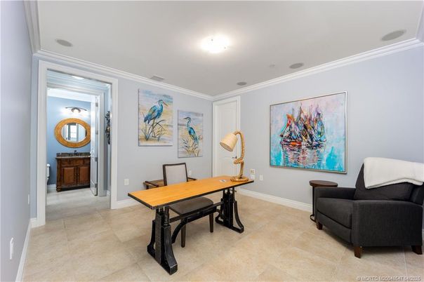 Home Office, Interior, Recessed Lighting