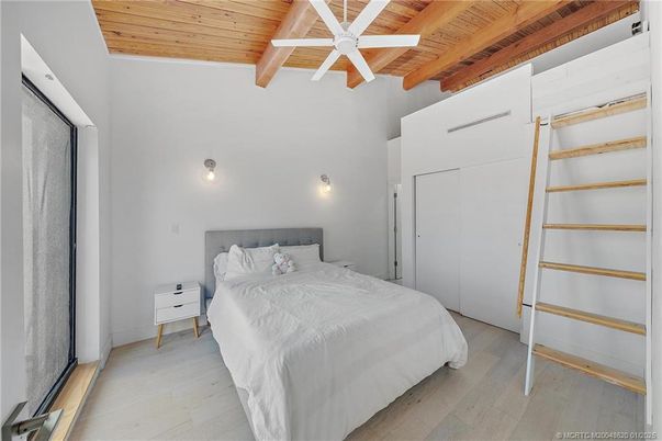 Bedroom, Interior, Wooden Beams, Wooden Ceilings, Wood Texture Flooring