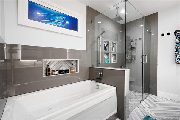 Bathroom, Glass Shower, Interior