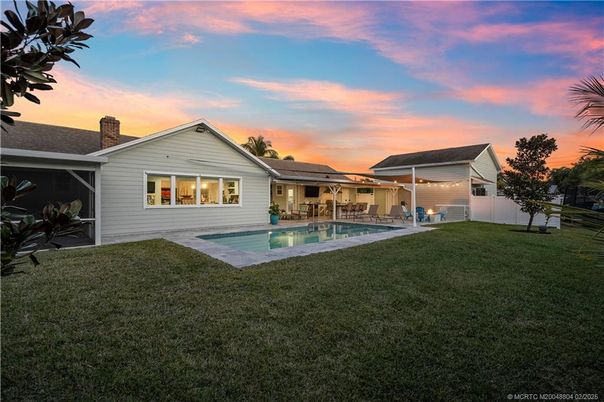 Backyard, Exterior, Pool, Solar Panels