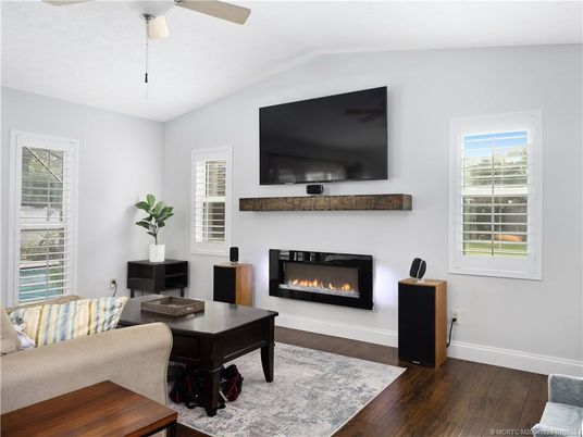 Fireplace, Interior, Living room, Wood Texture Flooring