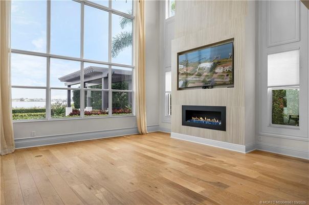 Fireplace, Interior, Wood Texture Flooring