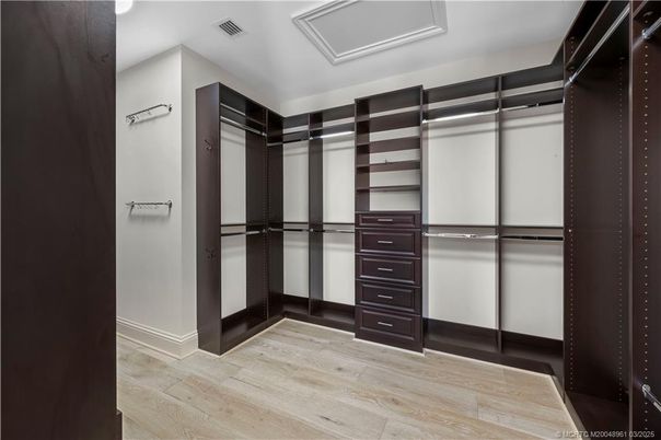 Interior, Walk-in Closets, Wood Texture Flooring
