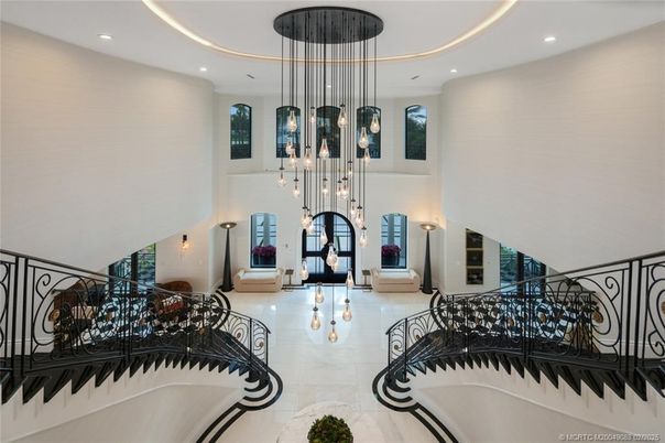 Interior, Marble, Pendant Lights, Recessed Lighting