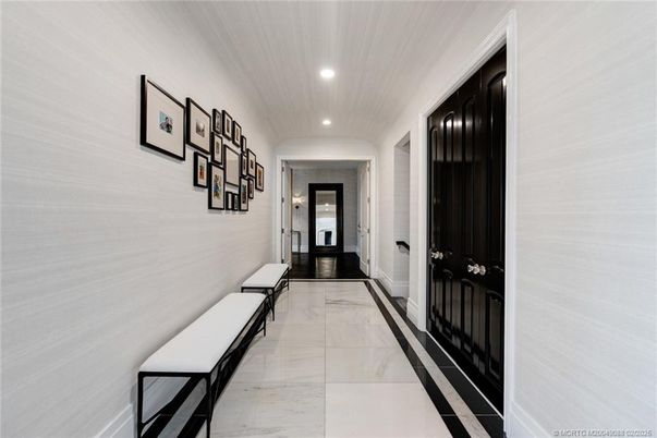 Interior, Marble, Recessed Lighting