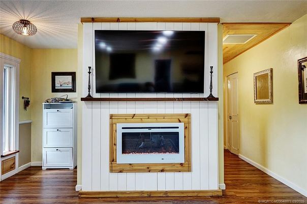 Fireplace, Interior, Wood Texture Flooring