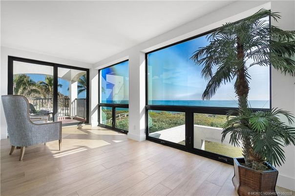 Interior, Sun Room, Wood Texture Flooring
