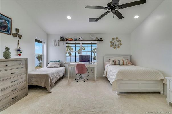 Bedroom, Home Office, Interior, Recessed Lighting