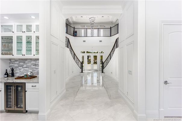 Interior, Marble, Recessed Lighting