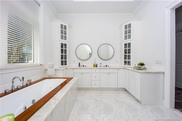 Bathroom, Dual Sink Vanities, Interior, Marble