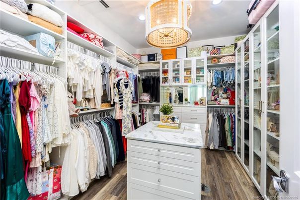 Interior, Recessed Lighting, Walk-in Closets, Wood Texture Flooring
