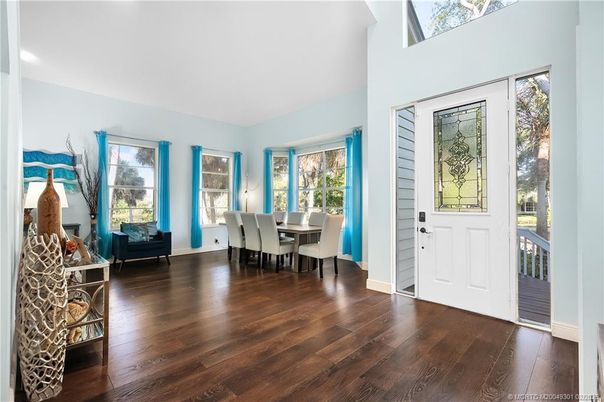 Dining room, Interior, Wood Texture Flooring