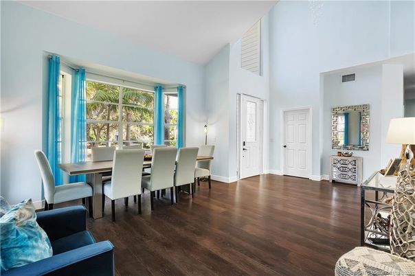 Dining room, Interior, Wood Texture Flooring