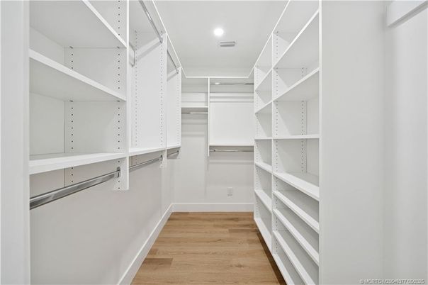 Interior, Recessed Lighting, Walk-in Closets, Wood Texture Flooring