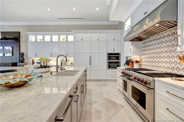 Interior, Kitchen, Recessed Lighting, Stainless Steel Appliances
