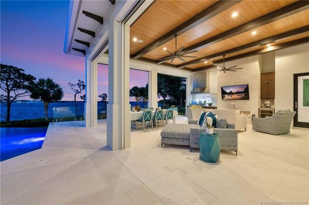 Exterior, Pool, Wooden Ceilings