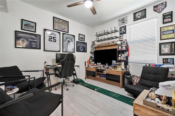 Home Office, Interior, Wood Texture Flooring