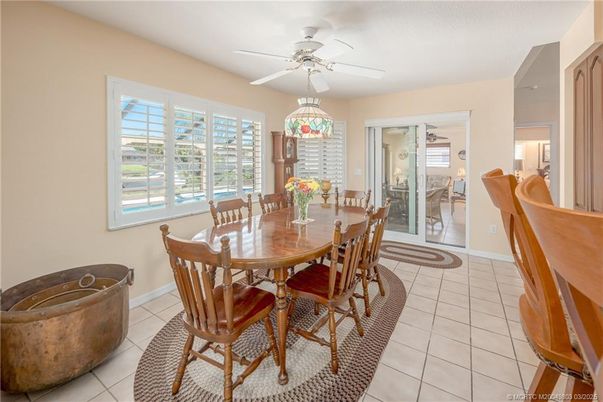 Dining room, Interior