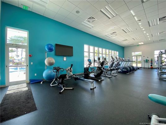 Fitness Equipment, Gym, Interior, Recessed Lighting