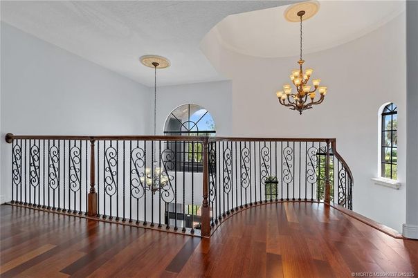Chandelier, Interior, Wood Texture Flooring