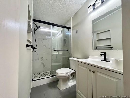 Bathroom, Glass Shower, Interior, Marble Walls