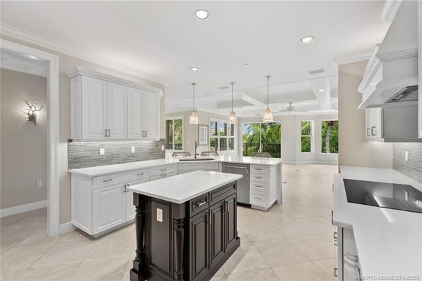 Interior, Kitchen, Pendant Lights, Recessed Lighting