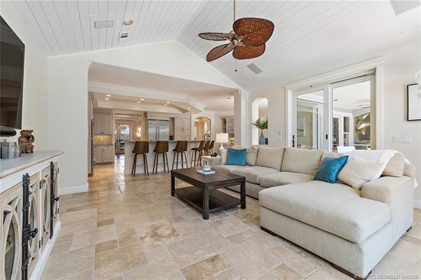 Interior, Kitchen, Living room, Recessed Lighting