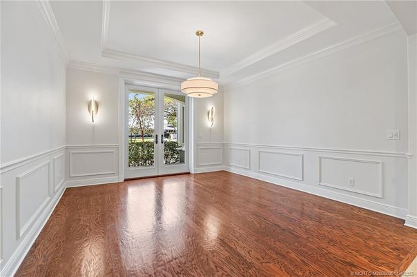 Empty room, Interior, Wood Texture Flooring