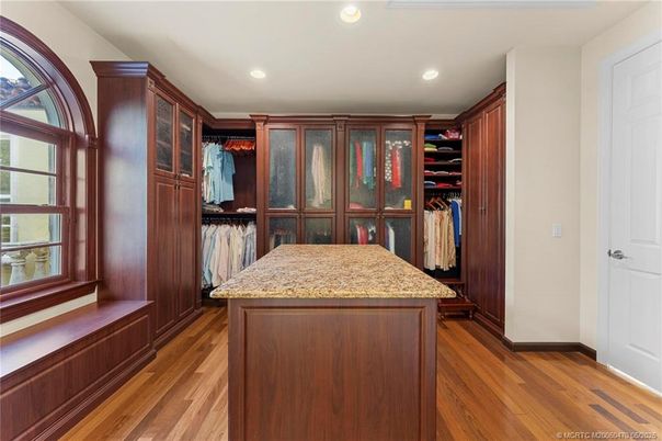 Interior, Recessed Lighting, Walk-in Closets, Wood Texture Flooring