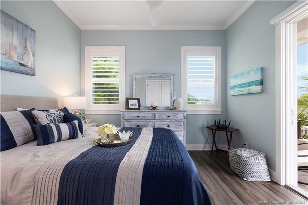 Bedroom, Interior, Water, Wood Texture Flooring