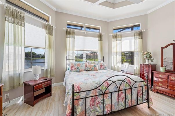 Bedroom, Interior, Water, Wood Texture Flooring