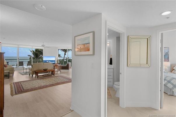 Bathroom, Bedroom, Interior, Living room, Recessed Lighting, Water, Wood Texture Flooring