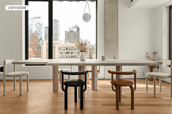 Interior, Pendant Lights, Wood Texture Flooring