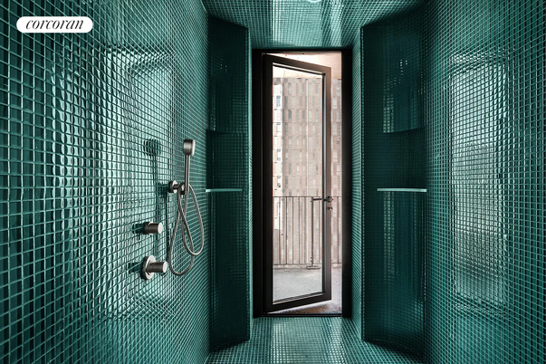 Bathroom, Glass Shower, Interior
