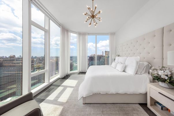 Bedroom, Interior, Pendant Lights
