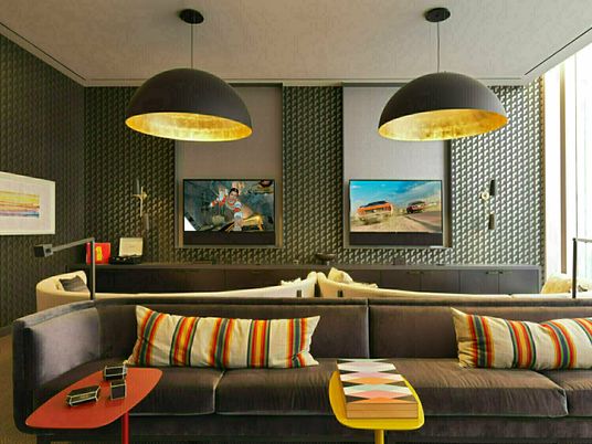 Interior, Living room, Pendant Lights