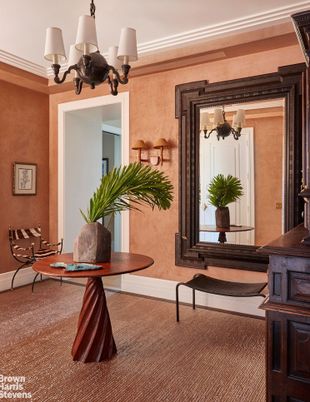 Chandelier, Home Office, Interior