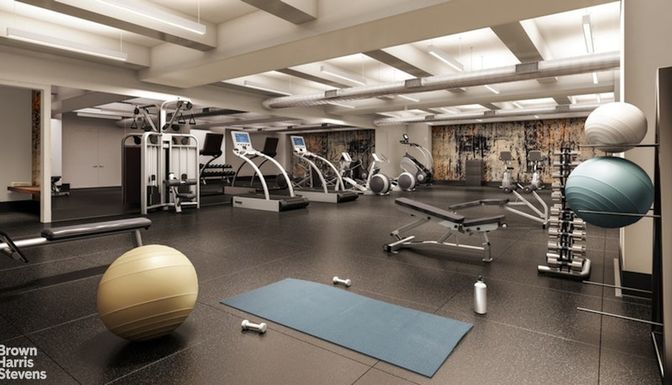 Fitness Equipment, Gym, Interior