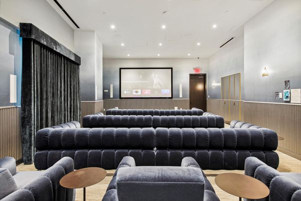 Home Theatre Room, Interior, Projection Screen, Recessed Lighting, Theatre Room