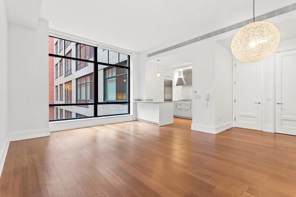 Interior, Kitchen, Pendant Lights, Wood Texture Flooring