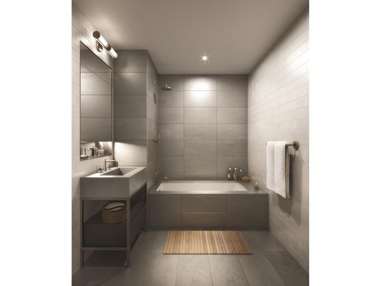 Bathroom, Interior, Recessed Lighting