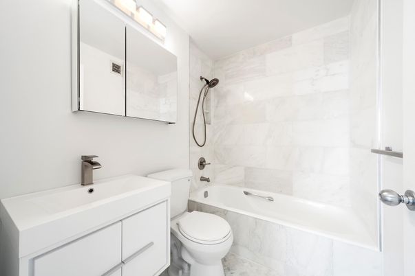 Bathroom, Interior, Marble Walls