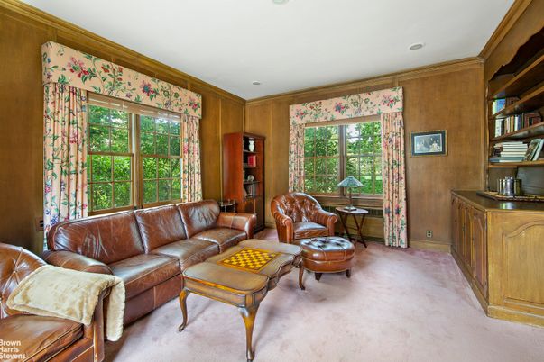 Interior, Living room, Wooden Walls