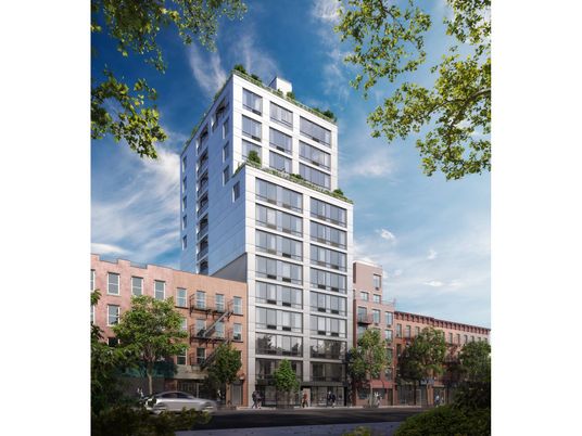 Exterior, Facade, Highrise