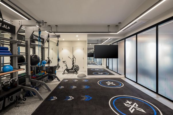 Fitness Equipment, Interior, Recessed Lighting