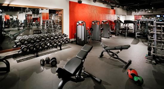 Fitness Equipment, Gym, Interior