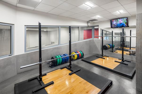 Fitness Equipment, Interior, Wood Texture Flooring