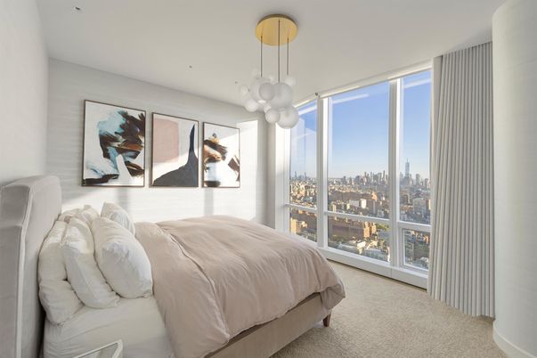 Bedroom, Interior, Pendant Lights
