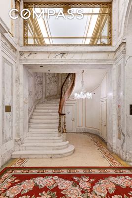 Chandelier, Interior, Marble Walls